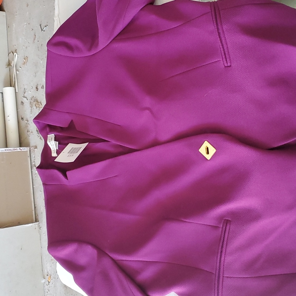 Purple Tahari blazer